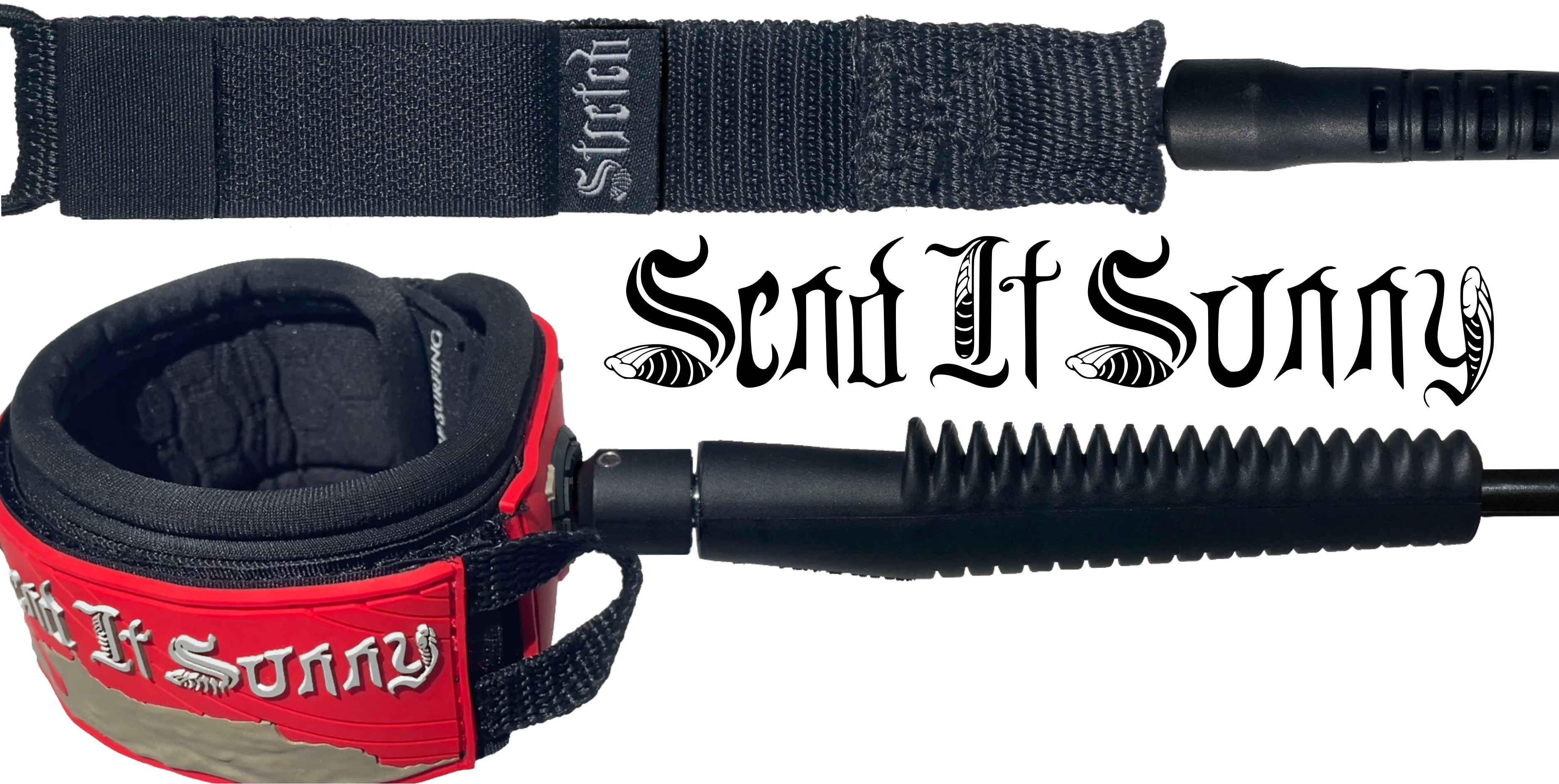 wax comb surf leash send it sunny