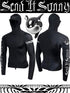 Orca Hooded Surf Top design mockup
