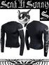 Orca Long-Sleeve Surf Top design mockup